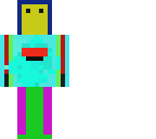 the colorful robot