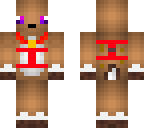 vixen with a sleigh harness
