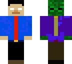 working herobrine and zombie