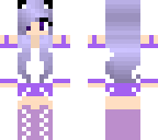 anime wolf purple