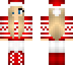 blonde santa