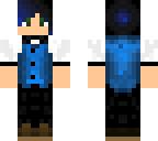 blue gentleman