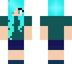 blue girl