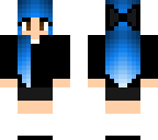 blue hair