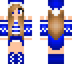 blue santa girl remake