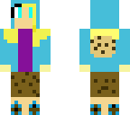breanna the cookie  monster skin