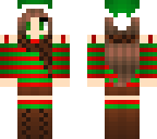 christmas elf cosplay 