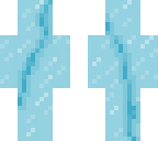 cracked ice block