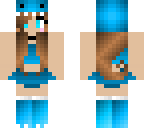 cute blue dino