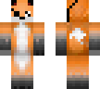 cute fox with eyepatch