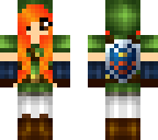 girl link with orange hair