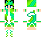 green cat gamer girl
