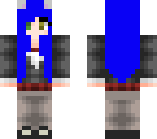 my oc as an anime school girl