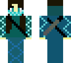 ninja girl with sword