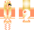 peach outfit