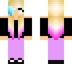 pink and blue tips