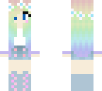 rainbow girl