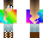 rainbow girl