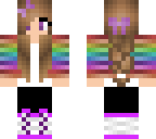 rainbow girl