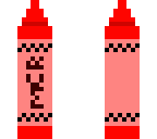 red crayon