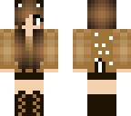 reindeer girl with brown hair