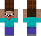 steve holding chocolate