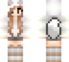 white and brown wolf