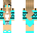 aqua sweater and shorts