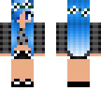 blue girl