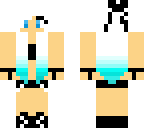blue haired fighter