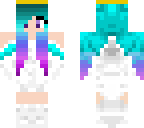 blue-purple angel girl