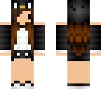 brown hair penguin