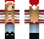 chibi christmas girl