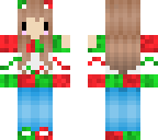 christmas chibi girl
