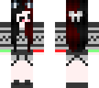 christmas wolf girl