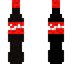 coke bottle with back