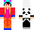 colorful panda