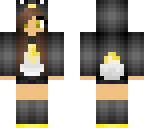cute penguin girl