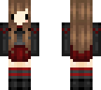 dark chibi schoolgirl