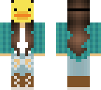 duckey mask girl