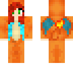 edited charizard girl