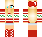edited christmas girl