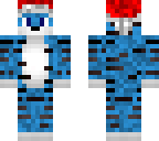edited tiger skin
