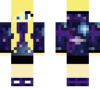 galaxy hoodie girl