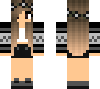 girl in black