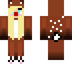 girl reindeer onesie