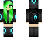 green blue umbreon girl