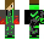 green nike boy with fire