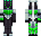 green samurai robot