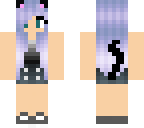 lavender cat girl